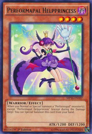 Performapal Helpprincess [MP16-EN107] Rare - Yu-Gi-Oh! - Card Brawlers | Quebec | Canada |