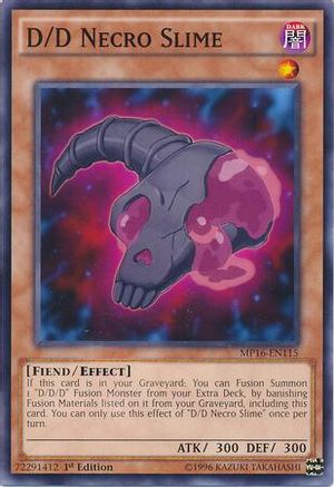 D/D Necro Slime [MP16-EN115] Common - Yu-Gi-Oh! - Card Brawlers | Quebec | Canada |