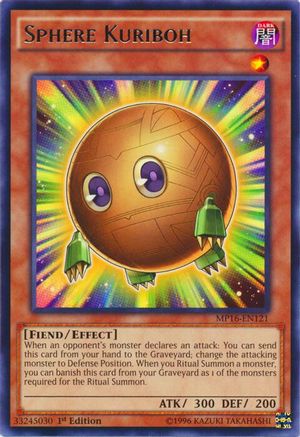 Sphere Kuriboh [MP16-EN121] Rare - Yu-Gi-Oh! - Card Brawlers | Quebec | Canada |
