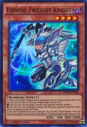 Evening Twilight Knight [MP16-EN124] Super Rare - Yu-Gi-Oh! - Card Brawlers | Quebec | Canada |