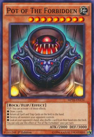 Pot of The Forbidden [MP16-EN134] Common - Yu-Gi-Oh! - Card Brawlers | Quebec | Canada |