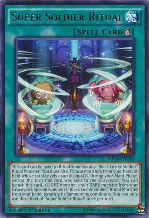 Super Soldier Ritual [MP16-EN146] Rare - Yu-Gi-Oh! - Card Brawlers | Quebec | Canada |