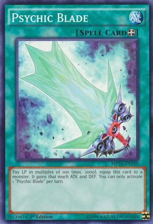 Psychic Blade [MP16-EN150] Common - Yu-Gi-Oh! - Card Brawlers | Quebec | Canada |