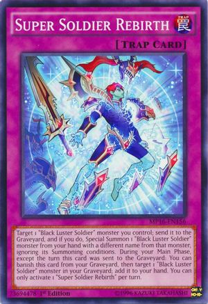 Super Soldier Rebirth [MP16-EN156] Common - Yu-Gi-Oh! - Card Brawlers | Quebec | Canada |