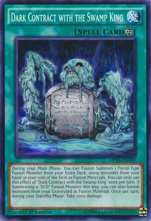 Dark Contract with the Swamp King [MP16-EN169] Common - Yu-Gi-Oh! - Card Brawlers | Quebec | Canada |