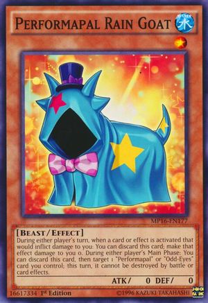 Performapal Rain Goat [MP16-EN177] Common - Yu-Gi-Oh! - Card Brawlers | Quebec | Canada |
