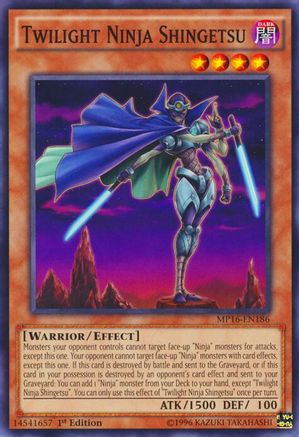 Twilight Ninja Shingetsu [MP16-EN186] Common - Yu-Gi-Oh! - Card Brawlers | Quebec | Canada |