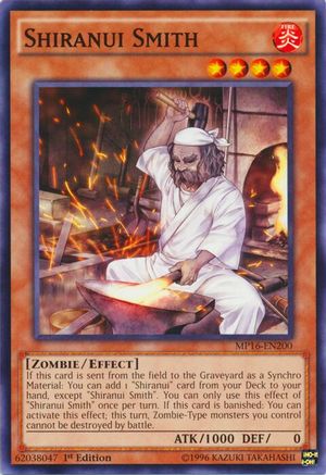 Shiranui Smith [MP16-EN200] Common - Yu-Gi-Oh! - Card Brawlers | Quebec | Canada |