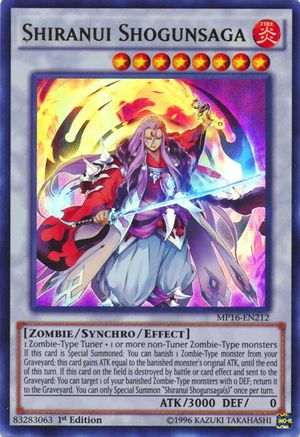 Shiranui Shogunsaga [MP16-EN212] Ultra Rare - Yu-Gi-Oh! - Card Brawlers | Quebec | Canada |