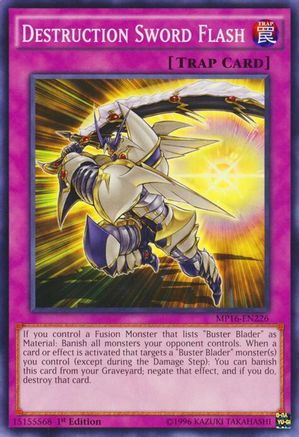 Éclair de l'Épée de Destruction [MP16-EN226] Commun 