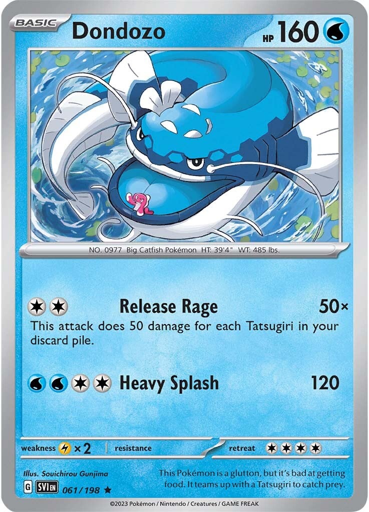 Dondozo (061/198) [Scarlet & Violet: Base Set] - Pokémon - Card Brawlers | Quebec | Canada |