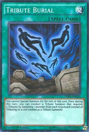 Tribute Burial [DPRP-EN010] Super Rare - Yu-Gi-Oh! - Card Brawlers | Quebec | Canada |
