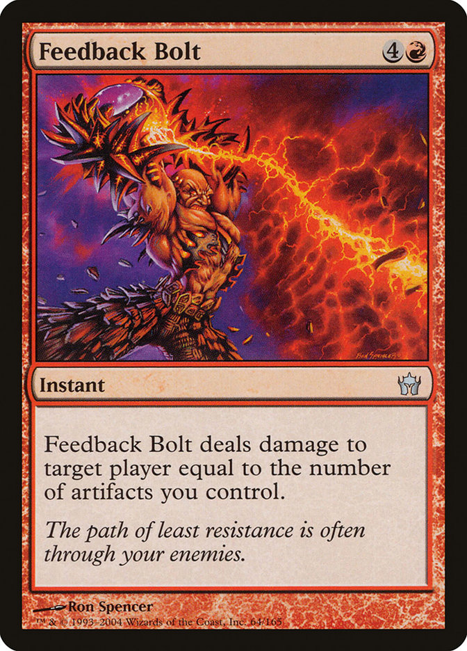 Feedback Bolt [Fifth Dawn] - Magic: The Gathering - Card Brawlers | Quebec | Canada |