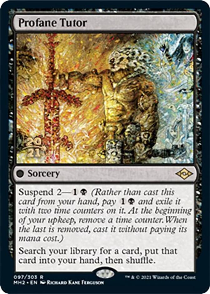 Profane Tutor [Modern Horizons 2 Prerelease Promos] - Magic: The Gathering - Card Brawlers | Quebec | Canada |