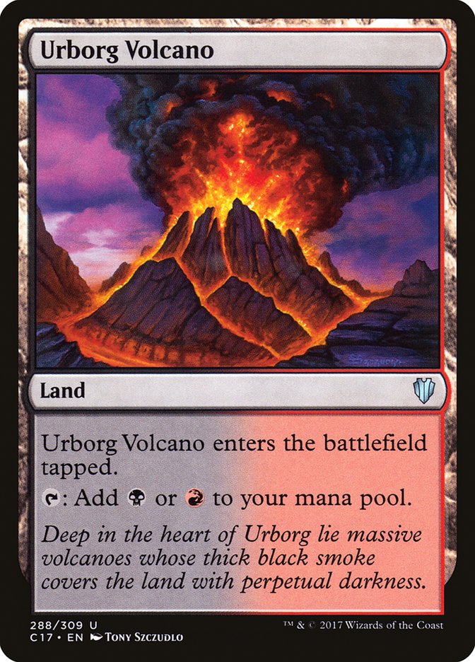 Urborg Volcano [Commander 2017] - Magic: The Gathering - Card Brawlers | Quebec | Canada |