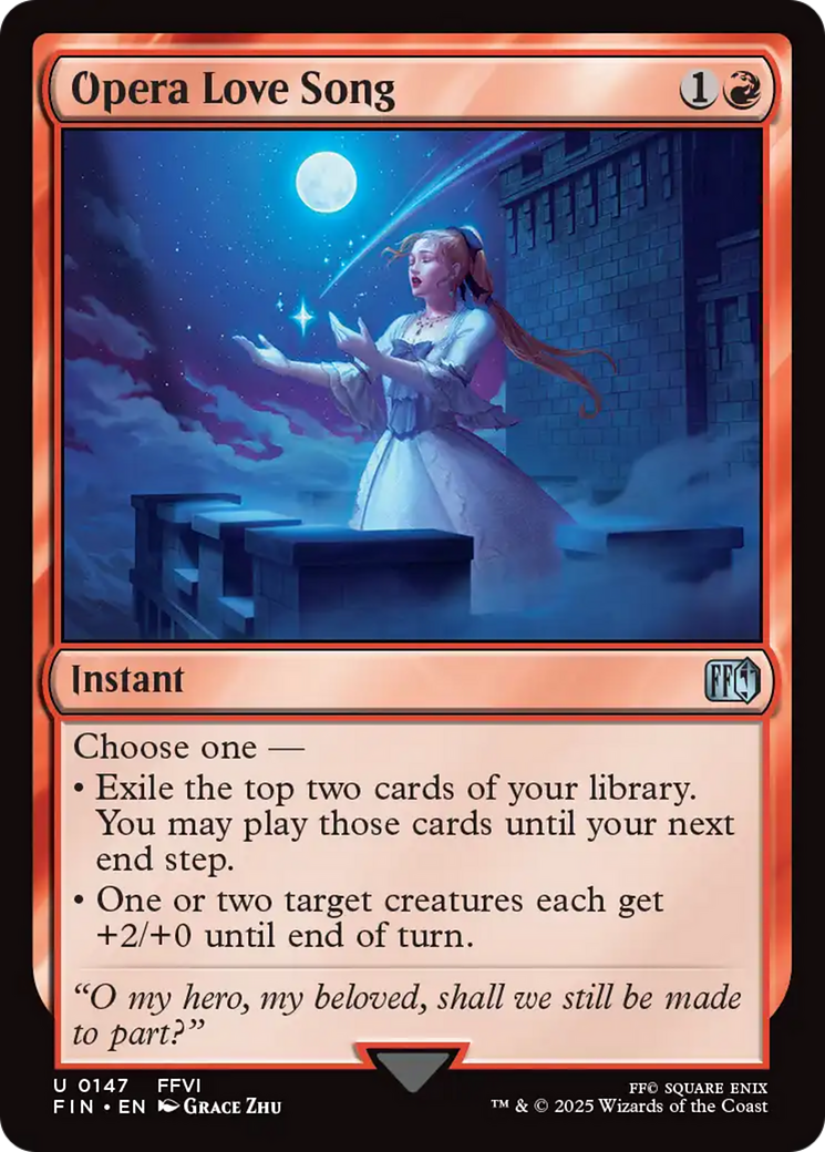 Opera Love Song [FINAL FANTASY] - Magic: The Gathering - Card Brawlers | Quebec | Canada |