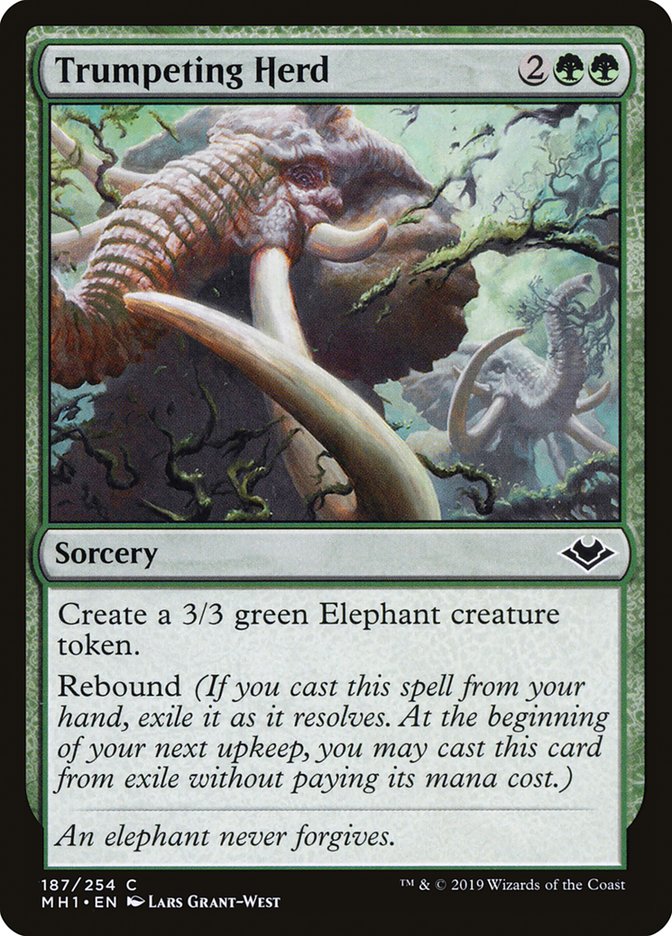 Trumpeting Herd [Modern Horizons] - Magic: The Gathering - Card Brawlers | Quebec | Canada |