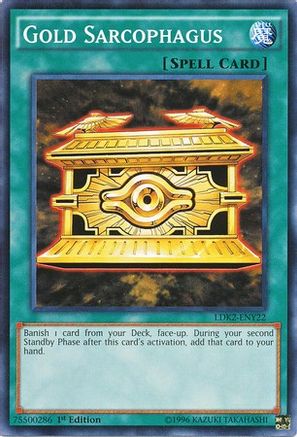Gold Sarcophagus [LDK2-ENY22] Common - Yu-Gi-Oh! - Card Brawlers | Quebec | Canada |