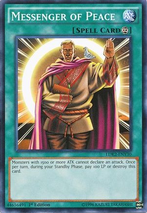 Messenger of Peace [LDK2-ENY30] Common - Yu-Gi-Oh! - Card Brawlers | Quebec | Canada |