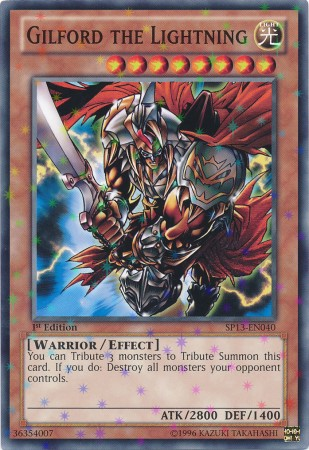 Gilford the Lightning [SP13-EN040] Starfoil Rare - Yu-Gi-Oh! - Card Brawlers | Quebec | Canada |