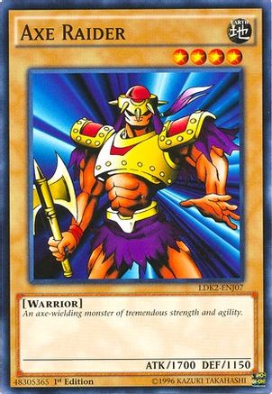 Axe Raider [LDK2-ENJ07] Common - Yu-Gi-Oh! - Card Brawlers | Quebec | Canada |