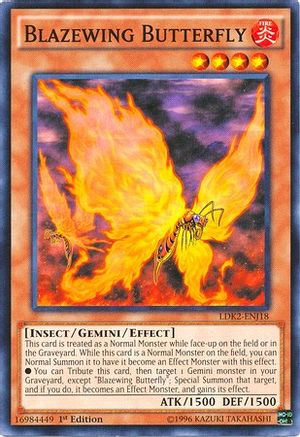 Blazewing Butterfly [LDK2-ENJ18] Common - Yu-Gi-Oh! - Card Brawlers | Quebec | Canada |