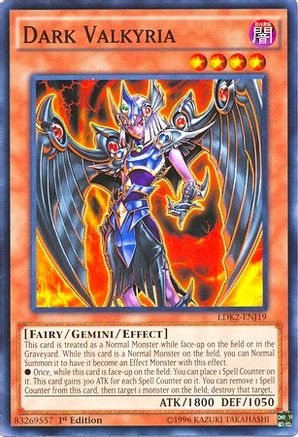 Dark Valkyria [LDK2-ENJ19] Common - Yu-Gi-Oh! - Card Brawlers | Quebec | Canada |