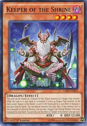 Keeper of the Shrine [LDK2-ENJ22] Common - Yu-Gi-Oh! - Card Brawlers | Quebec | Canada |