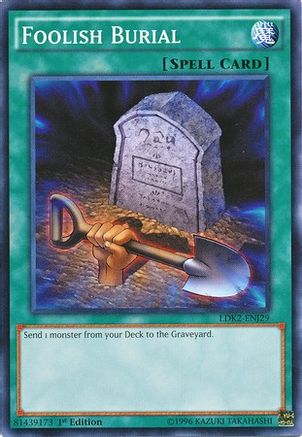 Foolish Burial [LDK2-ENJ29] Common - Yu-Gi-Oh! - Card Brawlers | Quebec | Canada |