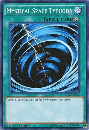 Mystical Space Typhoon [LDK2-ENJ32] Common - Yu-Gi-Oh! - Card Brawlers | Quebec | Canada |