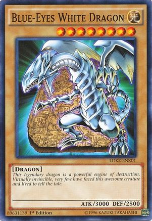 Blue-Eyes White Dragon (Version 4) [LDK2-ENK01] Common - Yu-Gi-Oh! - Card Brawlers | Quebec | Canada |
