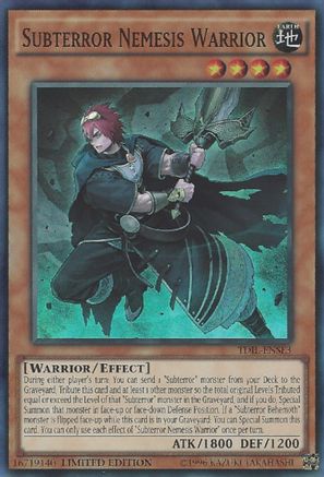 Subterror Nemesis Warrior [TDIL-ENSE3] Super Rare - Yu-Gi-Oh! - Card Brawlers | Quebec | Canada |