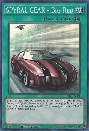 SPYRAL GEAR - Big Red [TDIL-ENSE4] Super Rare - Yu-Gi-Oh! - Card Brawlers | Quebec | Canada |