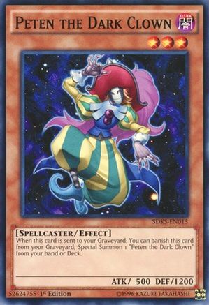 Peten the Dark Clown [SDKS-EN015] Common - Yu-Gi-Oh! - Card Brawlers | Quebec | Canada |