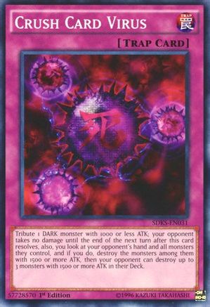 Crush Card Virus [SDKS-EN031] Common - Yu-Gi-Oh! - Card Brawlers | Quebec | Canada |
