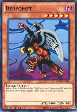 Berfomet [SDMY-EN016] Common - Yu-Gi-Oh! - Card Brawlers | Quebec | Canada |