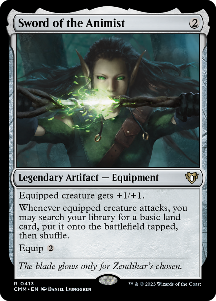 Sword of the Animist [Commander Masters] - Magic: The Gathering - Card Brawlers | Quebec | Canada |