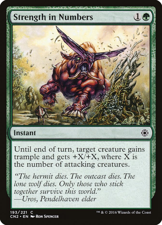 Strength in Numbers [Conspiracy: Take the Crown] - Magic: The Gathering - Card Brawlers | Quebec | Canada |