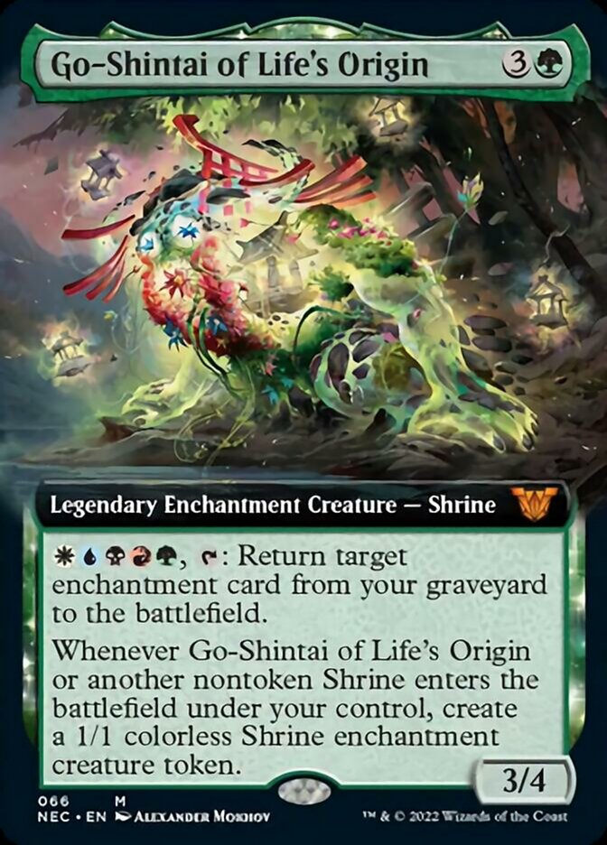 Go-Shintai of Life's Origin (Extended Art) [Kamigawa: Neon Dynasty Commander] - Magic: The Gathering - Card Brawlers | Quebec | Canada |