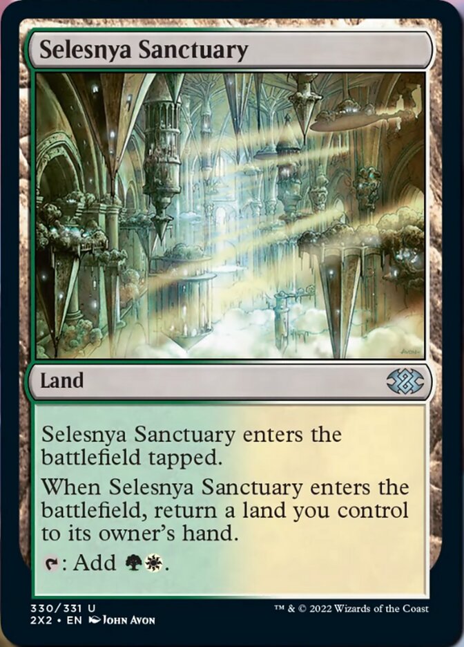Selesnya Sanctuary [Double Masters 2022] - Magic: The Gathering - Card Brawlers | Quebec | Canada |