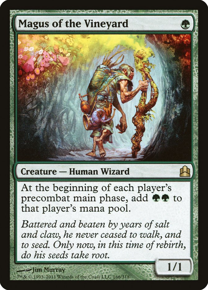 Magus of the Vineyard [Commander 2011] - Magic: The Gathering - Card Brawlers | Quebec | Canada |