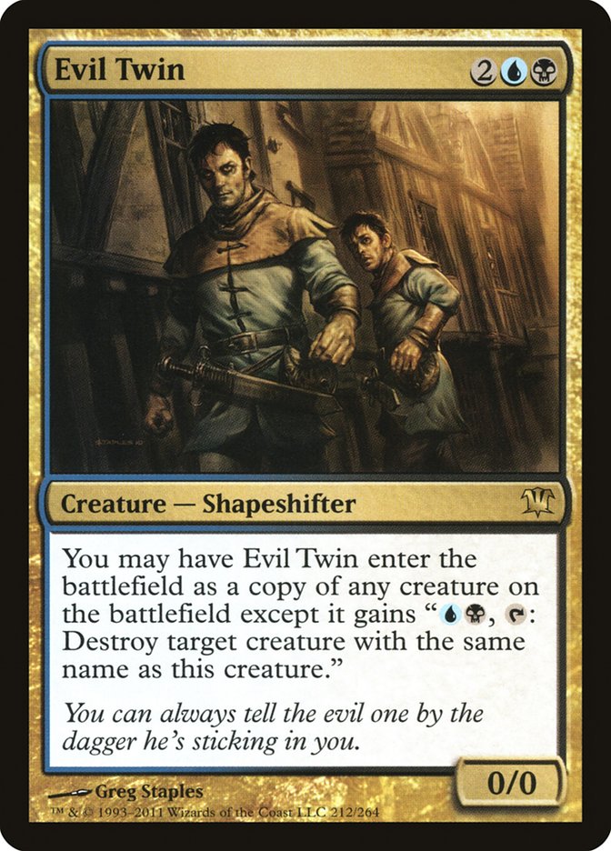 Evil Twin [Innistrad] - Magic: The Gathering - Card Brawlers | Quebec | Canada |