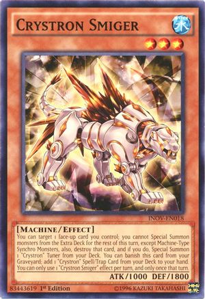 Crystron Smiger [INOV-EN018] Common - Yu-Gi-Oh! - Card Brawlers | Quebec | Canada |