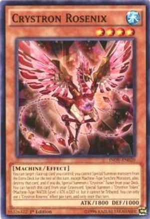 Crystron Rosenix [INOV-EN020] Common - Yu-Gi-Oh! - Card Brawlers | Quebec | Canada |