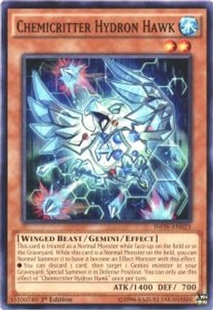 Chemicritter Hydron Hawk [INOV-EN023] Common - Yu-Gi-Oh! - Card Brawlers | Quebec | Canada |