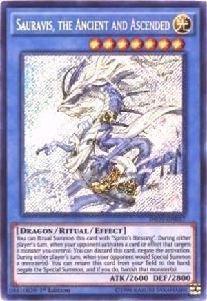 Sauravis, the Ancient and Ascended [INOV-EN037] Secret Rare - Yu-Gi-Oh! - Card Brawlers | Quebec | Canada |