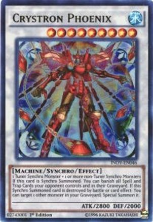 Crystron Phoenix [INOV-EN046] Ultra Rare - Yu-Gi-Oh! - Card Brawlers | Quebec | Canada |