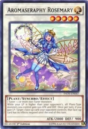 Aromaseraphy Rosemary [INOV-EN047] Rare - Yu-Gi-Oh! - Card Brawlers | Quebec | Canada |