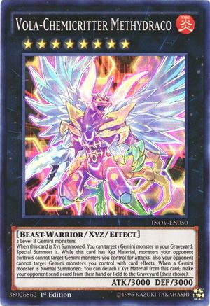 Vola-Chemicritter Methydraco [INOV-EN050] Super Rare - Yu-Gi-Oh! - Card Brawlers | Quebec | Canada |