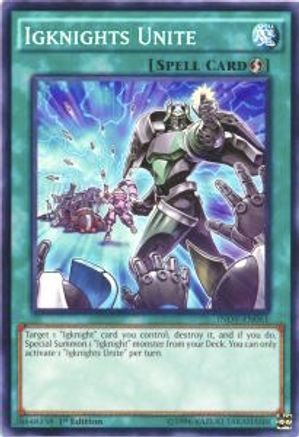 Igknights Unite [INOV-EN061] Common - Yu-Gi-Oh! - Card Brawlers | Quebec | Canada |